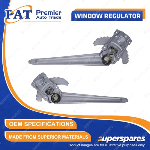 PAT Front LH + RH Window Regulators for Toyota Landcruiser J70 4.0L 4.2L 4.5L