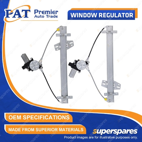 PAT F LH + RH Window Regulators & Motor for Subaru Forester S12 2.0L 2.5L 07-10