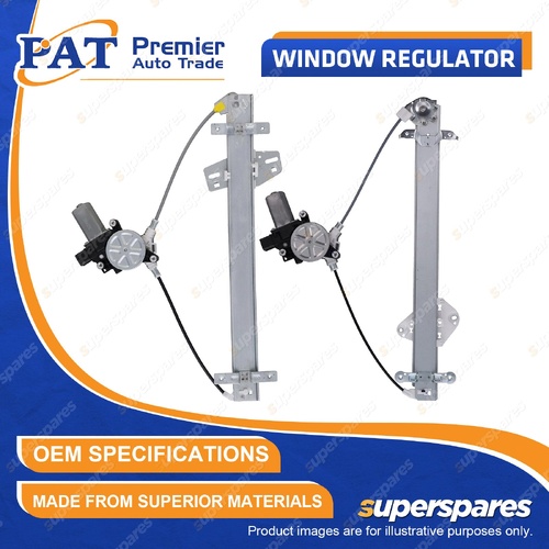 PAT F LH + RH Window Regulators & Motor for Subaru Forester S12 2.0L 2.5L 10-12