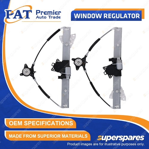 PAT Front LH + RH Window Regulators & Motor for Mazda 6 GG GY 2.0L 2.3L 02-08