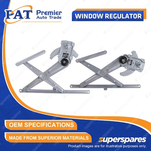 PAT Front LH + RH Window Regulators for Toyota Hiace LH1 RZH1 2.4L 3.0L 89-05