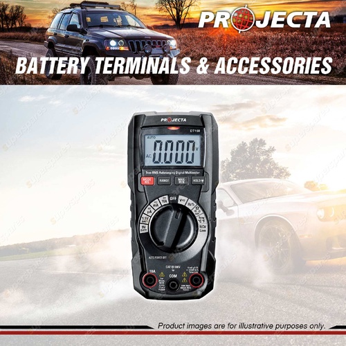 Projecta True RMS Digital Multimeter with LCD Display and Multi-Test