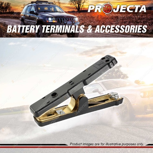 Projecta Cast Brass Clamp Medium Black - Car & Truck Battery Accessories