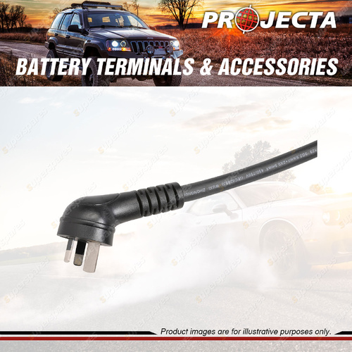 Projecta 15Amp Plug Connects to Portable 7kW Electric Vehicle Charger