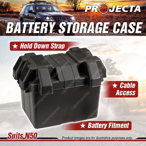 Projecta Battery Box Storage Case to suit N50 Battery 285mm Internal Length