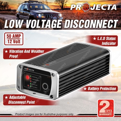 Projecta Intelli-Volt 12 Volt 50A Low Voltage Disconnect Premium Quality