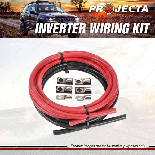 Projecta 3M 2B&S Inverter Wiring Kit - Suit for IMW300 IMW600 IMW1000 PW500