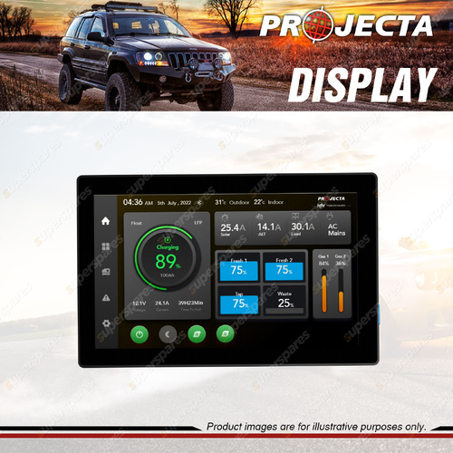 Projecta Intelli-RV GEN II Low Profile 7 inch LCD Colour Display High-Quality