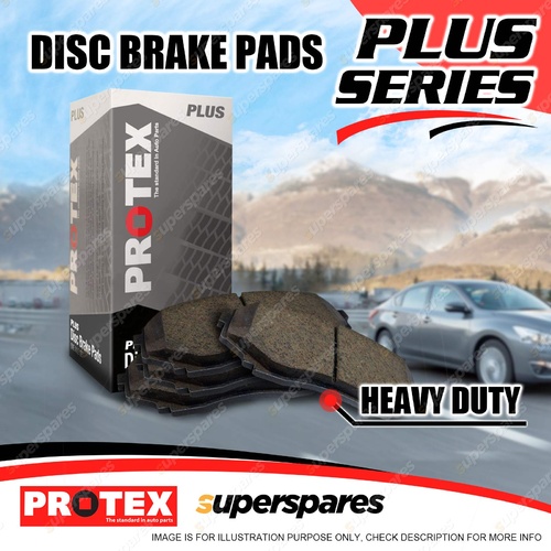 4 Front Protex Plus Brake Pads for Chevrolet Blazer C1500 Suburban
