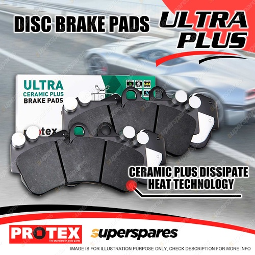 4 Pcs Front Protex Ultra Plus Brake Pads for Volkswagen Arteon Passat CC Tiguan