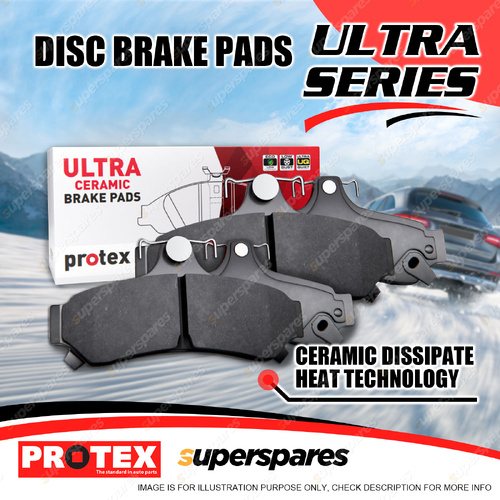 Rear Protex Ultra Brake Pads for Mercedes Benz C200 C250 C250d C300 C350e GLC200