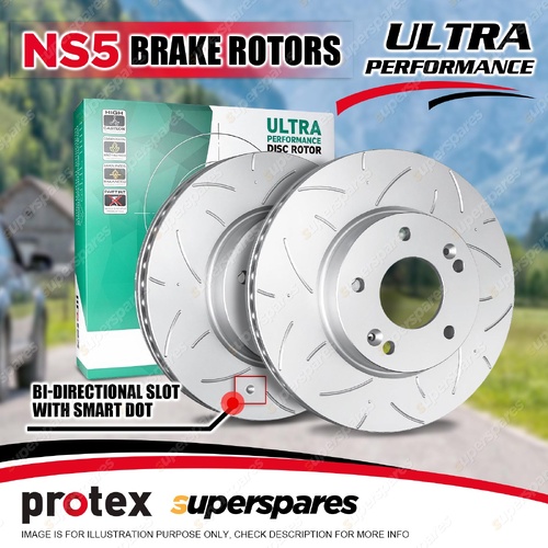 Protex Rear NS5 Brake Rotors for Subaru Impreza WRX G3 G11 G12 G22 V10 BRZ Z10