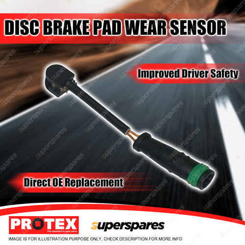 Protex Rear Brake Pad Wear Sensor for Mercedes Benz Sprinter 518 519 W906