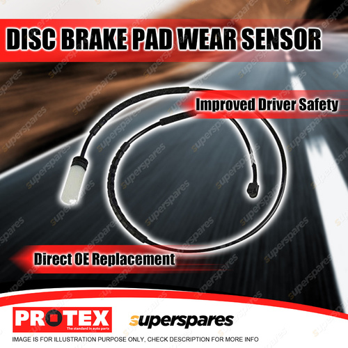 Protex Rear Disc Brake Pad Wear Sensor for Mini Countryman R60 Cooper D S 10-on