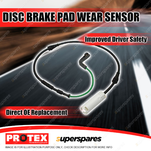 Protex Front Left Brake Pad Wear Sensor for BMW 1M E82 730d G11 M3 E90 E92 E93