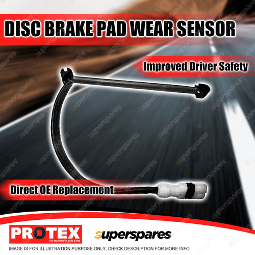 Protex Front Brake Pad Wear Sensor for Porsche 928 GT 5.0L Coupe 1989-1991