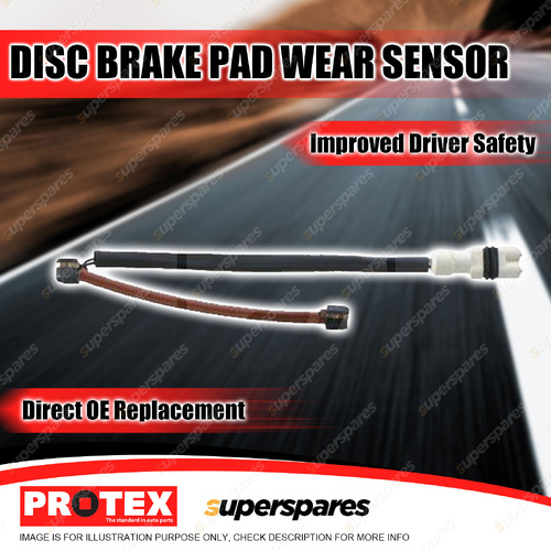 Protex Rear Brake Pad Wear Sensor for Porsche 911 993 3.6L 3.8L 1995-1998
