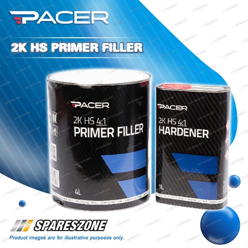 Pacer 2K HS Primer Filler 5L - Improves Adhesion Creating Smooth Substrate