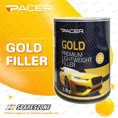 Pacer Gold Filler 3.3Kg - Provides Smooth and Easy-To-Apply Consistency