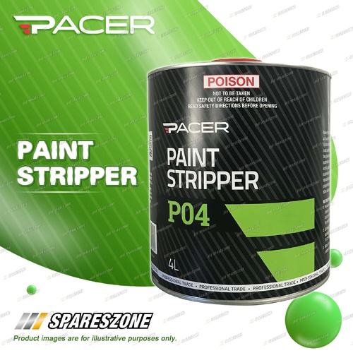 Pacer Paint Stripper 4L - Quick Results and Saves Time Efficient Coverage