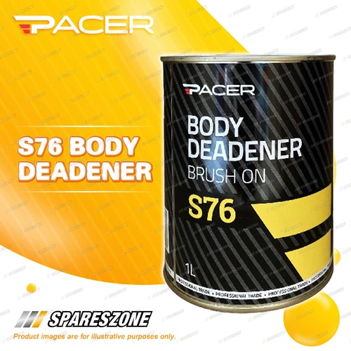 Pacer S76 Body Deadener 1L - Reduces Noise and Vibration Prevent Corrosion