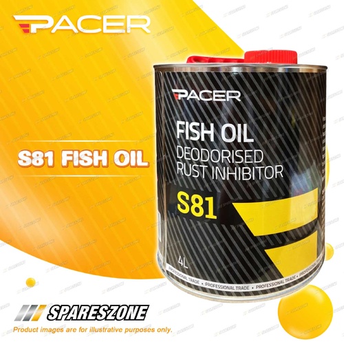 Pacer S81 Fish Oil 4L - Effectively Penetrates and Protects Hard-To-Reach Areas
