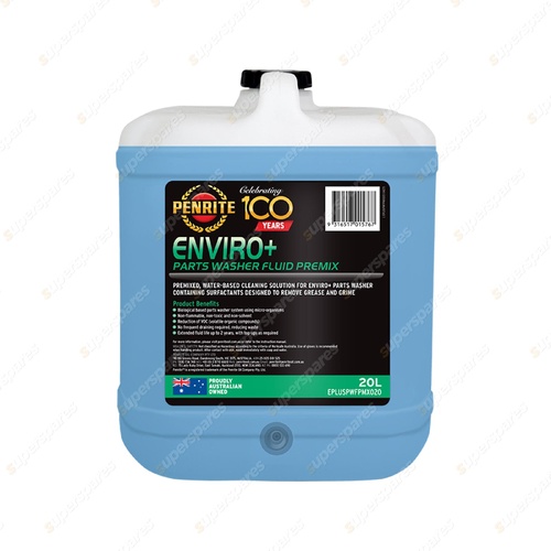 Penrite Enviro+ Parts Washer Fluid Solvent-Free 20L - EPLUSPWFPMX020