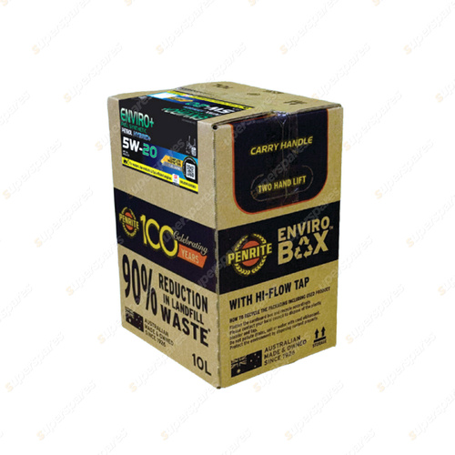 Penrite Full Synthetic Enviro+ 5W-20 Engine Oil Enviro Box 10L EPLUS5W20010BOX