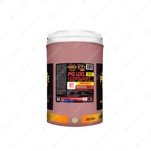 Penrite Pguxl Coolant Premix 20L Biodegradable to OECD Standards - PGUXLPMX020