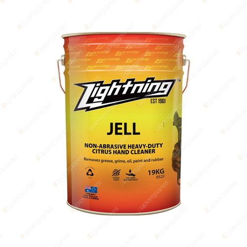 Penrite Lightning Jell Non-Abrasive Citrus Hand Cleaner 19KG - 052J