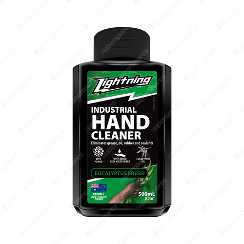 Penrite Lightning Eucalyptus Fresh HD Hand Cleaner With Pumice 500ml - 820C