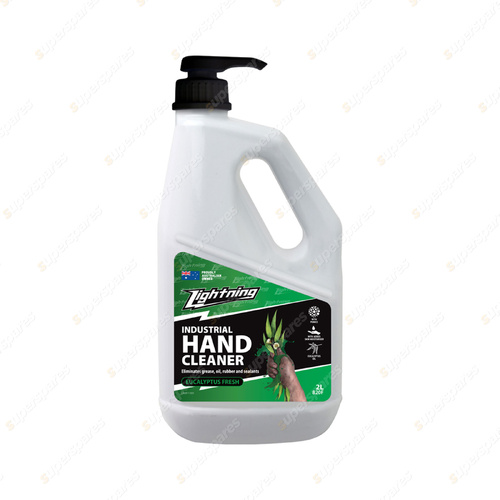 Penrite Lightning Eucalyptus Fresh Heavy Duty Hand Cleaner With Pumice 2L 820F