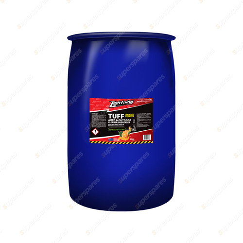Penrite Lightning Tuff Concentrated Auto & Outdoor Cleaner DeGreaser 200L 930BU