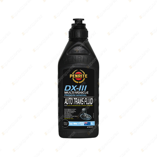 Penrite Premium Mineral ATF DX-III Automatic Transmission Fluid 1L ATFDX3001