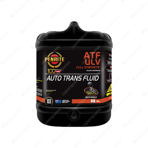 Penrite Full Syn ATF ULV Ultra Low Viscosity Auto Transm Fluid 20L ATFULV020