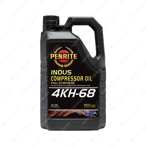 Penrite Full Synthetic Industrial Compressor Oil 4KH ISO 68 5L CO4KH68005