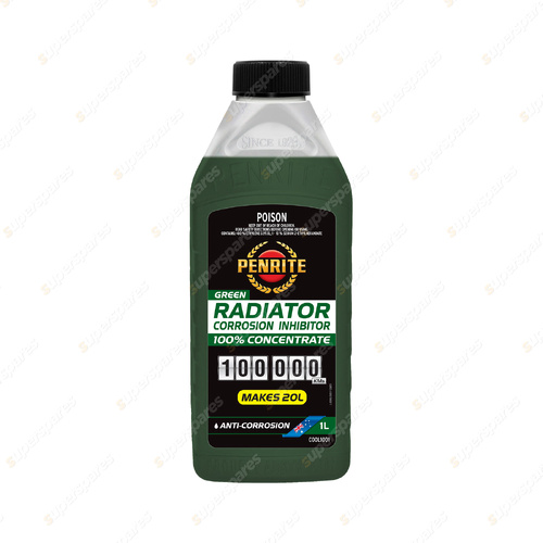 Penrite Radiator Corrosion Inhibitor Concentrate Type B green colour 1L COOL1001