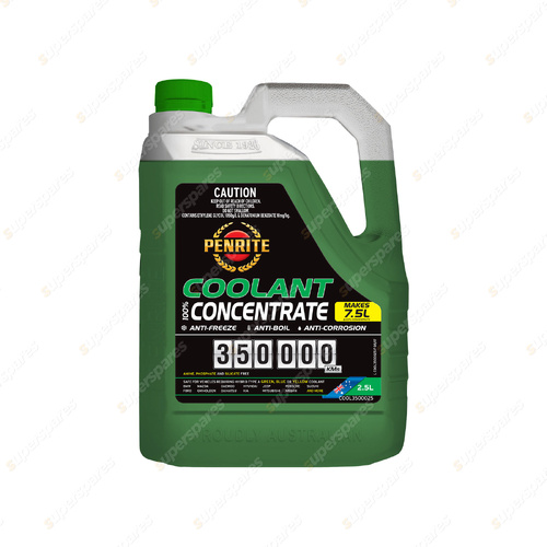 Penrite 350,000 Km Green Concentrate Engine Coolant 2.5L COOL3500025