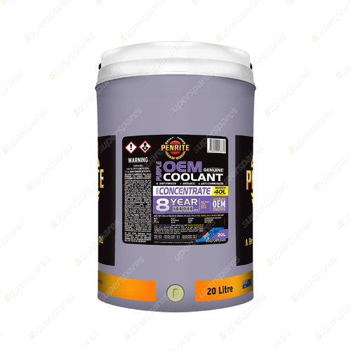 Penrite Purple OEM Coolant Concentrate Engine Coolant 20L COOLPURPLE020