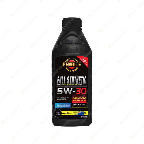 Penrite Full Syn 5W-30 Premium non friction modified Engine Oil 1L EDS05001