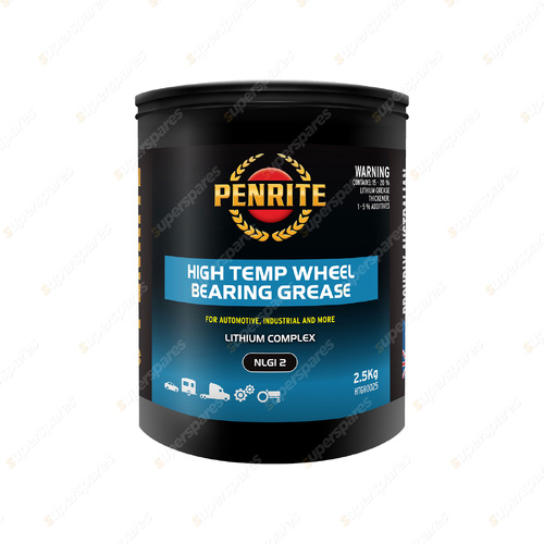 1 x Penrite High Tempurature Wheel Bearing Grease 2.5KG - HTGR0025