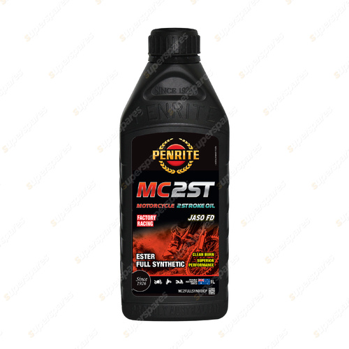 Penrite MC-2 Full Syn Two Stroke Oil Motorcycle Engine Oil 1L MC2FULLSYN001CP