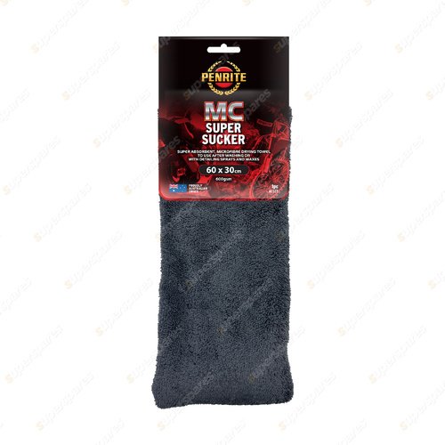 Penrite MC Super Sucker Towel MCSST - Soft edges to prevent scratches and smears