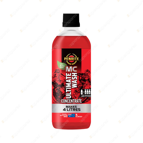 Penrite MC Ultimate Wash Concentrate Motorcycle Wash 1 Liter MCUWC001