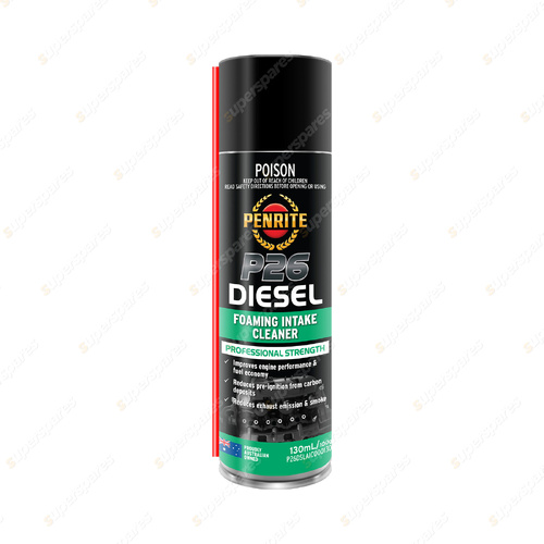 Penrite P26 Diesel Foaming Intake Cleaner 130ml - P26DSLAIC000130