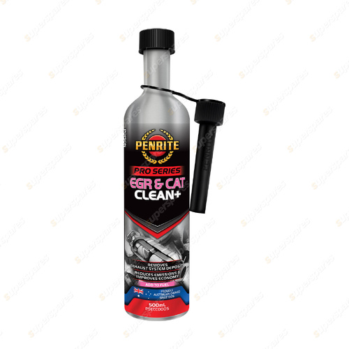 Penrite Pro Series Egr & Cat Clean+ 500ML PSECC0005 - Reduces Exhaust Emission