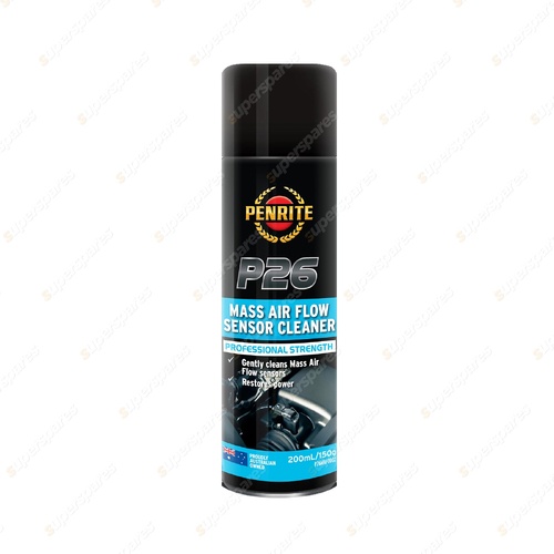 Penrite P26 Mass Air Flow Sensor Cleaner Fast-acting 200ml - P26MAF0002