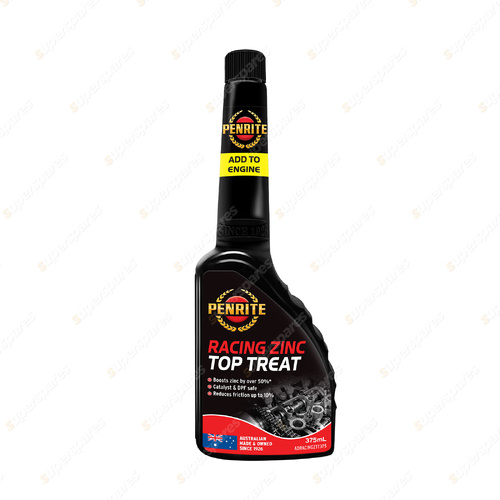 Penrite Racing Zinc Top Treat OZW Engine Oil Additive 375ml ADRACINGZTT375