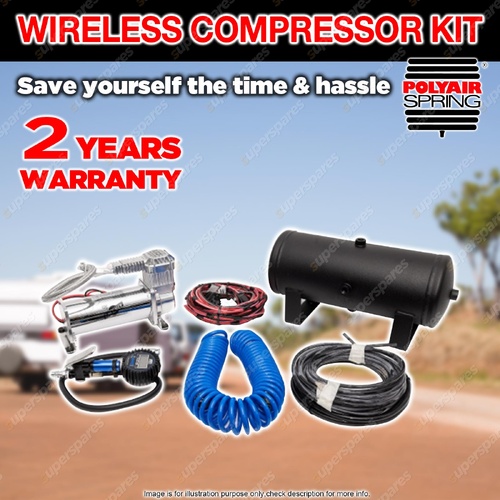 Polyair Wireless Compressor Kit Single Path Control Air Tank Upgrade Kit
