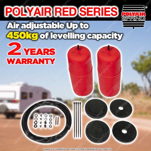 Polyair Red Air Bag Suspension STD for Holden Commodore VB VC VH VK VL VN VP